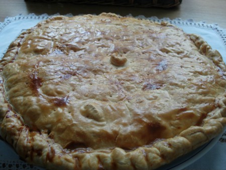 EMPANADA DE HOJALDRE Y JAMÓN SARRANO