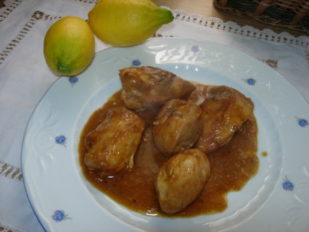 pollo en salsa