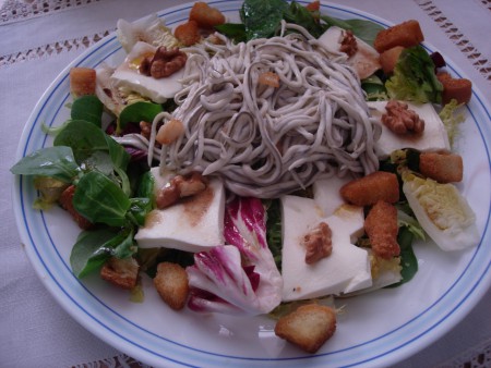 Ensalada templada